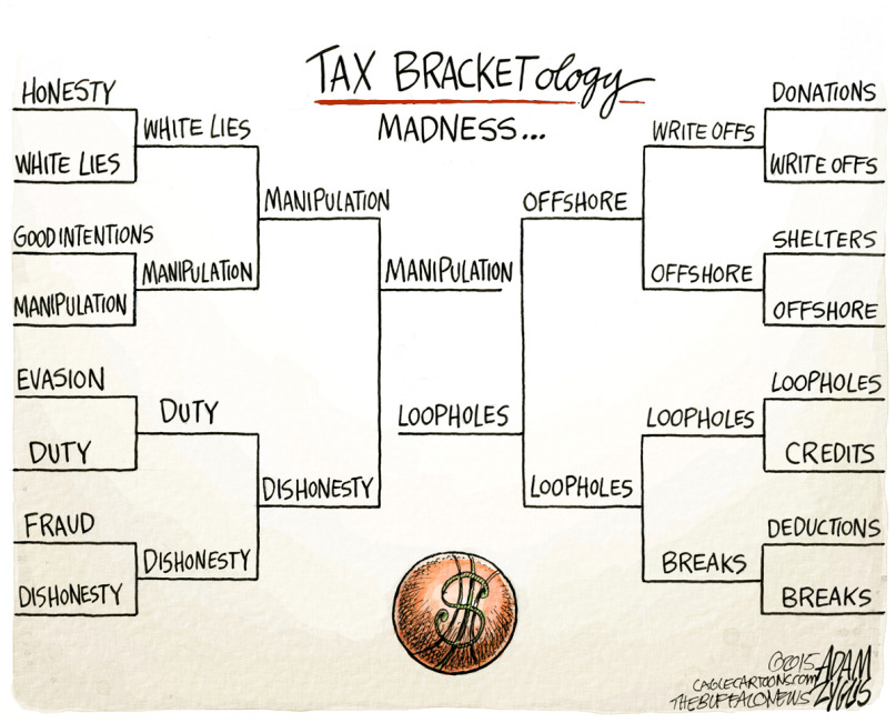 Tax Bracketology